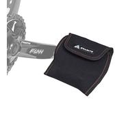 Granite Pita Couvertures de pédales de vélo, protège-pédales pour Le Transport de vélo, Couvre-Pédales en Néoprène de 3mm d'Épaisseur (Grand, Noir)