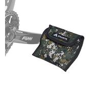 Granite Pita Couvertures de pédales de vélo, protège-pédales pour Le Transport de vélo, Couvre-Pédales en Néoprène de 3mm d'Épaisseur (Grand, Vert Camouflage)