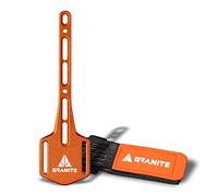 Granite Portaledge XE Support de Sangle (Orange) | platine alliage AL6061, montage à côté du bidon, requiert 7x7cm sous l'insert bas, sangle silicone 30mm, 50g