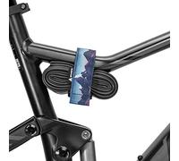 Granite Rockband+ Sangle de Transport de Cadre pour Chambres à Air et Kit d'Outils Vélo, Solution de Rangement pour Attacher du Matériel Supplémentaire à Votre VTT (Vue sur la Montagne)