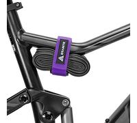 Granite Rockband Sangle de Transport de Cadre pour Chambres à Air et Kit d'Outils Vélo, Solution de Rangement pour Attacher du Matériel Supplémentaire à Votre VTT (Violet)