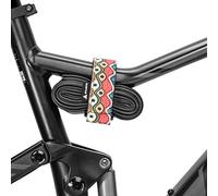 Granite Rockband+ Sangle de Transport de Cadre pour Chambres à Air et Kit d'Outils Vélo, Solution de Rangement pour Attacher du Matériel Supplémentaire à Votre VTT (Vague)