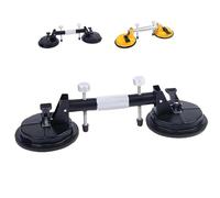 Granite Seam Setter, Vacuum Suction Cup Seamless Marble Seam Setter, Lightweight Counter Installation Aid for Stone Slab Tool Plates and Tiles Kitchen Countertop (Black)