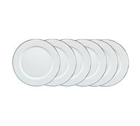 Graniteware - Assiette en acier émaillé - 22cm - Blanc