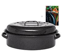 GRANITEWARE - Cocotte Roaster en acier émaillé + Livre de recette - Grand format