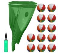 Granny Pants Yard Game, Giant Outdoor Games with 12 Bouncy Balls and 1 Air Pump, The Ultimate Backyard Party Game, Granny Pants Giant Outdoor Throwing Games (Vert)