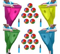 Granny Pants Yard Game, Granny Pants Outdoor Game with Bouncy Balls and Pumps, Fun Outdoor Party Game for Adults, Family Reunions,Backyard Parties and Team-Building Activities