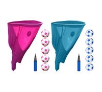 Granny Pants Yard Game Pants Ball Game Funny for Friends Fêtes (Blue Rose Red) (Blue et Rose Red 14pcs)