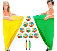 Granny Pants Yard Game pour adultes and enfants, Jeu de balle rebondissante Granny Pants Outdoor Games avec 10 balles rebondissantes,2 pompe,Jeu Granny Pants idéal pour les groupes, les réunions de fa