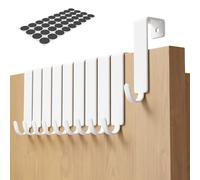 GRANNY SAYS Lot de 10 crochets de porte à suspendre - Blanc - Usage unique - Crochets de placard à suspendre avec une grande capacité de charge - Pour toutes les portes standard