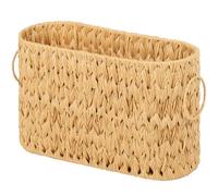 GRANNY SAYS Panier de Rangement pour Papier Toilette, Panier Rangement pour 6 méga Rouleaux, Porte-Papier Toilette pour Accessoires de Salle de Bain, Porte-revues et Porte-journaux sur Pied - Jaune