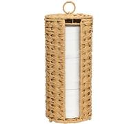 GRANNY SAYS Porte Rouleau Papier Toilette Sur Pied - Panier de Rangement Osier - Réserves à Rouleaux - Porte WC Décoration
