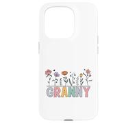 Granny Wildflower Botanical Garden Amoureuse Coque pour iPhone 15 Pro