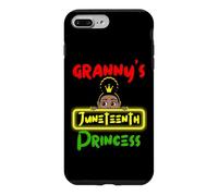 Granny's Juneteenth Princess Black Girl pour Petites Filles drôles Coque pour iPhone 7 Plus/8 Plus