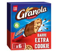 Granola Barre extra cookie, 6 sachets individuels - 168 g