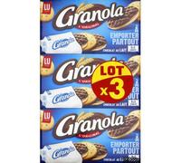 Granola Biscuits au chocolat au lait - Le lot de 3 paquets de 225g