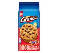 Granola - Extra Cookie Chocolat & Daim - Aux Gros Éclats de Chocolat - Sachet de 8 Cookies (184 g)