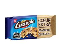 GRANOLA - Granola Cookies Coeur Extra Choco 182G - le Lot De 4