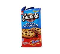 GRANOLA - Granola Extra Cookies Daim, Biscuits Au Chocolat Croustillants Et Fondants, 184g - Lot De 4