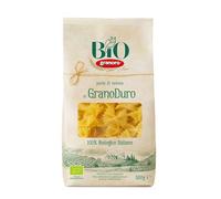 GRANORO - Pâtes Farfalle Bio, Texture Al Dente et Saveur Authentique du Blé (500g) - Lot de 4 - vendu par Lot