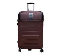 GRANT Highbred TSA007 Valise de voyage hybride à coque rigide et tissu tissé 50,8 cm, 66,1 cm, 71,1 cm, 8 roues à double rotation, bordeaux, XXL 81,3 cm, Valise à roulettes extensible hybride rigide