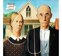 Grant Wood - American Gothic Jigsaw: 1000 Pieces