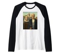 Grant Wood American Gothic Manche Raglan