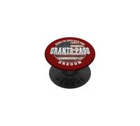 Grants Pass Oregon, Drapeau américain Vintage PopSockets PopGrip Adhésif
