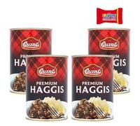Grant's Premium Haggis Lot de 4 plats traditionnels écossais 392 g