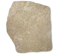 GRANULATI ZANDOBBIO-Pas japonais en céramique Barge beige 42x36x2 cm