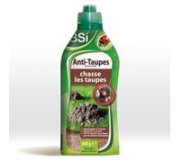 BSI Granulés anti-taupes 100% naturel – Longue durée 3–4 mois, préventif/curatif, 100 m², Jaune/Gris