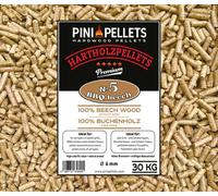 Granulés de bois dur 100% hêtre 30 kg PINI BBQ granulés de gril pour griller et fumer