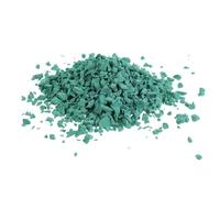 Granulés de Caoutchouc pour Gazon Artificiel 1kg, Vert | Remplissage pour Pelouse Synthétique, Usage Extérieur Scolaire et Terrain de Football, Résistance Tous Temps