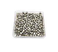 Granules de nickel 4N Ni ≥ 99,99% for le revêtement par évaporation - Particules métalliques cylindriques de 6 mm for la recherche scientifique(50 Grams)