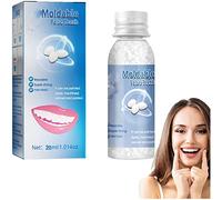 Granulés de réparation de dents pour tout le monde, kit de réparation temporaire des dents, perles thermiques pour le remplissage des dents manquantes et cassées, restaurer un sourire confiant (20 ml)
