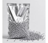 Granulés de zinc pur de qualité réactif, 4 mm, 99,99% de zinc-500g | Réactif de qualité analytique, pureté à 99,99 % | Recherche en laboratoire, synthèse chimique, expériences en classe