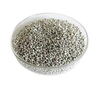 Granules d'étain 4N - ≥ 99,99% d'étain électrolytique for la recherche et les expériences scientifiques, métal blanc argenté for le soudage(300 Grams)