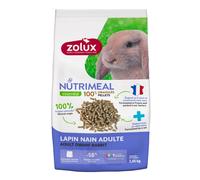 Zolux - Granulés pour Lapin Nain Adulte (6 Mois et Plus) Sac de 2.55 kg