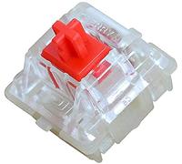 Granvela Cherry MX MX1A-L1NA Lot de 10 commutateurs RVB silencieux pour clavier mécanique 45 g