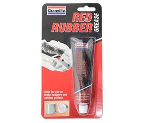 Granville Tube de graisse pour caoutchouc, rouge - 70 g