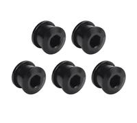 Granvoo 5 Pièces Vélo Boulons à Chaîne Simple, 7075 Alliage D'aluminium Boulons de Plateau de Pédalier, Boulons et Écrous de Roue de Chaîne pour Vélo de Route, VTT, BMX, MTB, Fixie