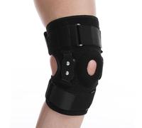 Granvoo Genouillère avec stabilisateurs latéraux,Rotule Genouillère Sport avec coussinets en gel,Réglable Genouillère Rotulienne et Ligamentaire,pour les Douleurs au Genou,Arthrite