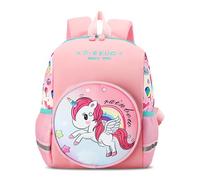 Granvoo Sac à Dos Enfant pour Garçons, Dinosaure Cartable Maternelle pour Enfant, Sac à Dos Maternelle Animal Cartable, Cartable Scolaire maternelle pour Enfant Primaire Maternelle 2-7 Ans (Rose)