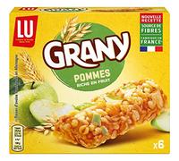 GRANY - Barres Céréales Et Pommes Vertes 125 G - Lot De 4