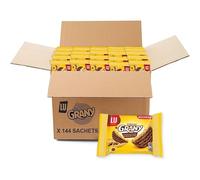 Grany - Biscuit aux Céréales Gourmandes & Chocolat au Lait - Format de Poche - Pack de 144 Sachets (32,5 g)