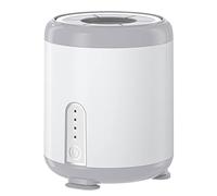 Graootoly 1 ensemble 53-75mm lait bouteille mélangeur lait 1200mAh entièrement automatique trois vitesses réglable rechargeable blanc