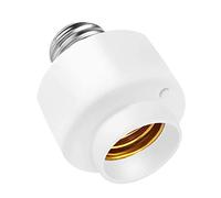 Graootoly 1 Pack Tuya Smart Life Wifi Smart Light Bulb Socket Adapter E27 Switch Lamp Base Holder for Home