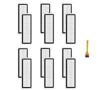 Graootoly 13 Pcs pour Bot W10 Robot Aspirateur Accessoires HEPA Filtre Petite Brosse Pièces Nettoyage Remplacement