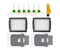 Graootoly Accessoires de rechange pour aspirateur Hepa Filter Side Brush à poussière pour I7 E5 E6 E&I Series