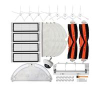 Graootoly Accessoires pour S5 S6 Pure S60 S65 S50 E25 E4 Robot Aspirateur Brosse Principale Couvercle Vadrouille Roue Filtre